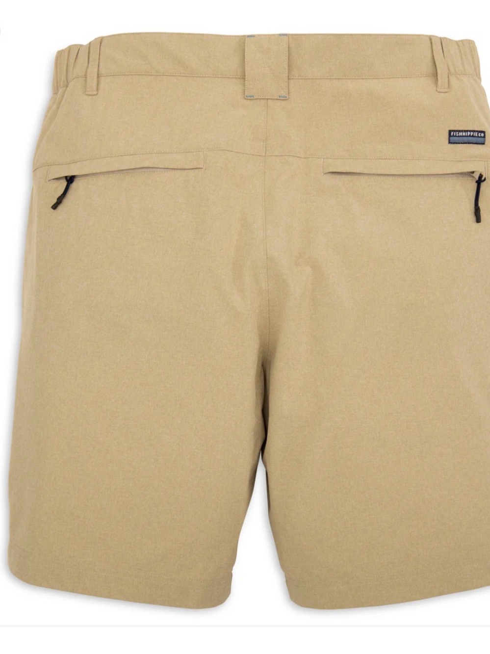 Fish Hippie Men's Waterside Tech Athletic Shorts Khaki size 38